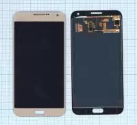 Дисплей для Samsung Galaxy E7 SM-E700 TFT золотой