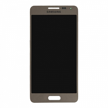 LCD дисплей для Samsung Galaxy Alpha SM-G850 в сборе GH97-16386B (золотой)