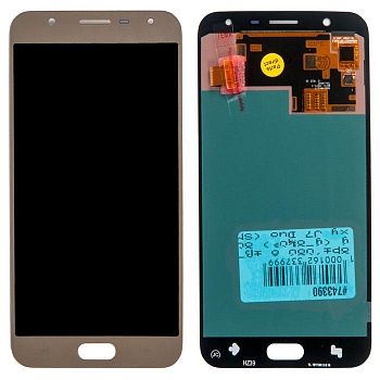 Модуль для Samsung Galaxy J7 Duo 2018 (J720F), золотой, OLED