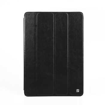 Чехол для Apple iPad Air "Hoco" HA-L028 Crystal leather case раскладной кожаный (черный коробка)