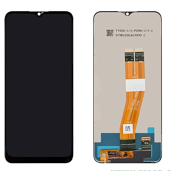 Дисплей (экран в сборе) для телефона Samsung A035F Galaxy A03 (черный) (100% LCD)
